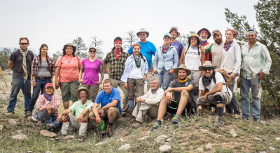 The whole field school crew #2