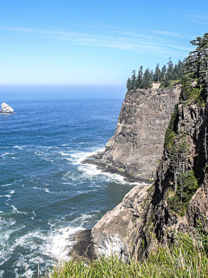 Looking north from Cape Meares