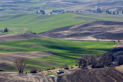 Palouse: SW from the Butte
