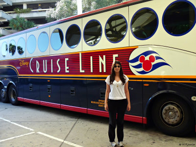 Disney Cruise Line Bus