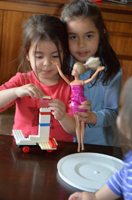 Barbie is elated with Mia's achievement