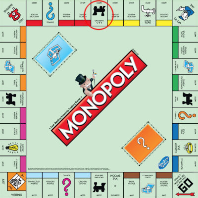 The family's railroad history still exist today on the Monopoly game board. 