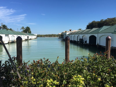 Boathouses in Naples