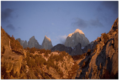 Sunrise on Mount Whitney Portal