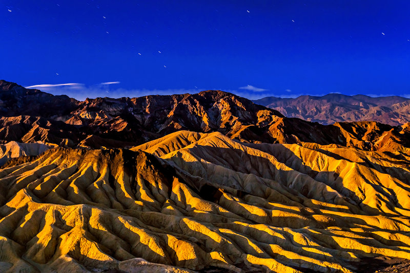 Zabriskie Point by Moonlight