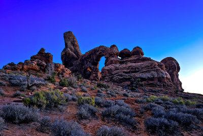 Turret Arch Late in the Evening