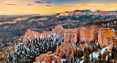 Bryce Canyon Sunset Pano