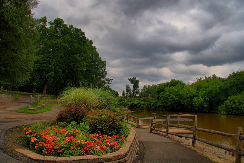 Cook Park in HDR<BR>July 8, 2013