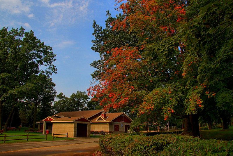 First Photo of Autumn Colors<BR>September 12, 2013