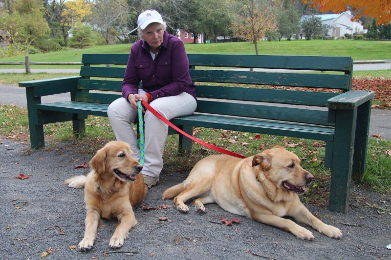 Glinda and Prancer with Mom<BR>October 14, 2013