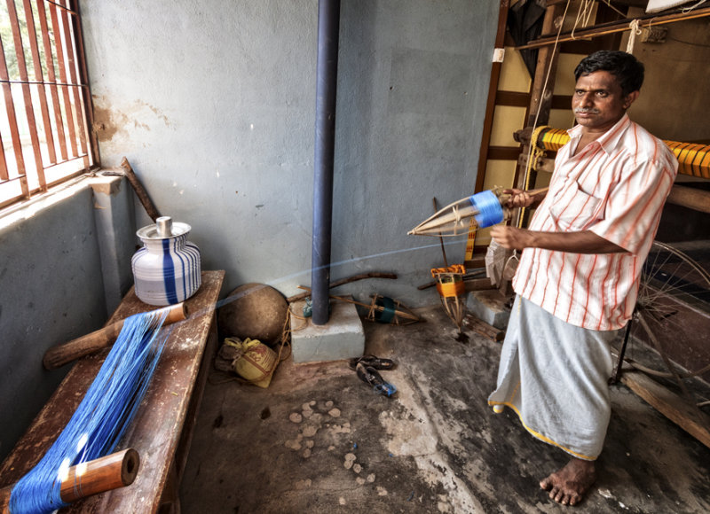 UN TISSERAND DE TANJORE