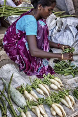 LA RUE À KARAIKUDI