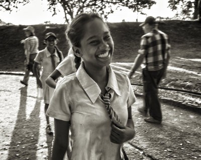 DES JEUNES ÉTUDIANTS SRI LANKAIS