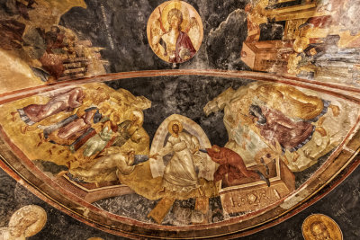 LES PEINTURES DE L'GLISE DE ST-SAUVEUR - EN - CHORA