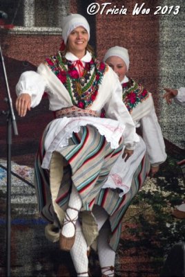 Traditional dancer, Tallin