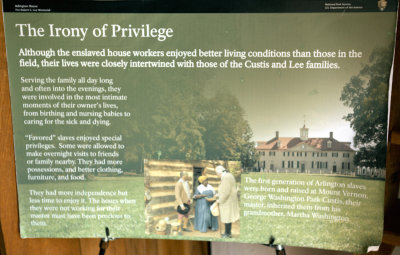Slavery at Arlington House