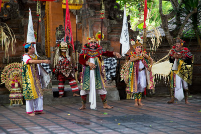 Balinese theatre Ubud - Bali
