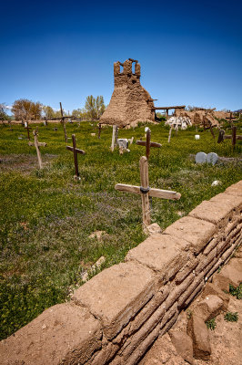 Cemetery & church ruins - Taos Pueblo