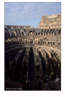 Colosseo:  l'arena