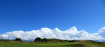 11th green St Deiniol Golf Club