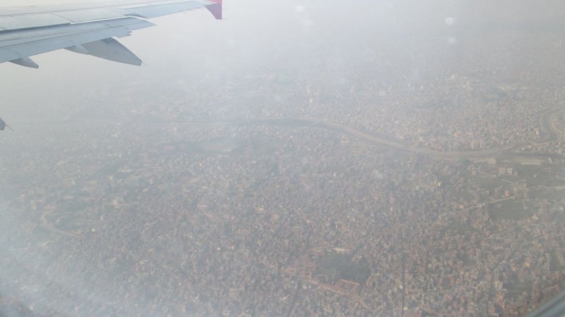 New DEHLI, INDIA, depuis lavion - 01.jpg