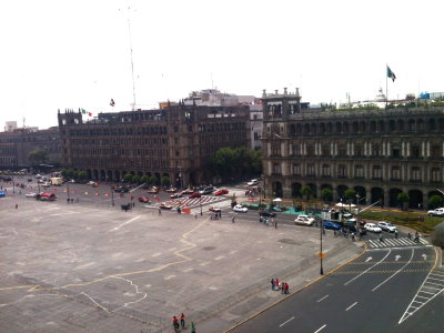 Zocalo Main Square in Mexico City