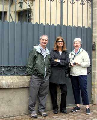Arnie Debbie and Mary Kay in Bayeux 01