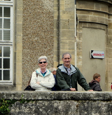 Mary Kay and Arnie in Bayeux 01