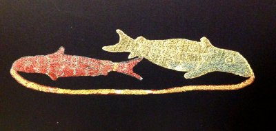 Bayeux Tapestry Pisces symbol 04