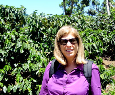 Debbie at Doka Coffee Plantation 01