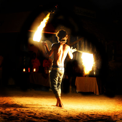 Fire show