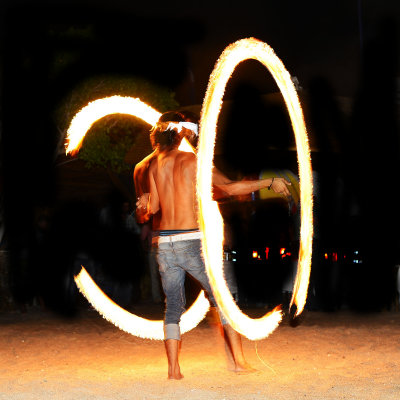 Fire show