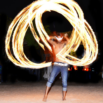 Fire show