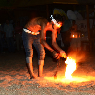 Fire show