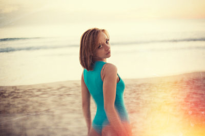 Play in the beach