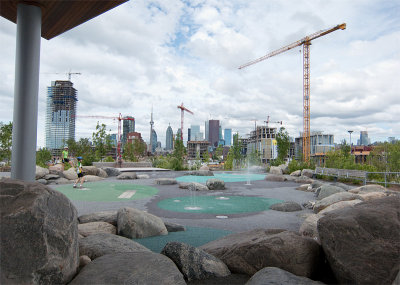 View from Corktown Common