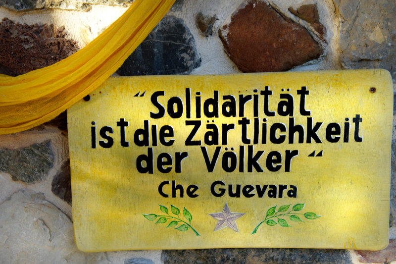 Solidarity is the tenderness of the people