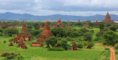 View from Shwe San Daw Pagoda