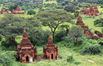 View from Shwe San Daw Pagoda