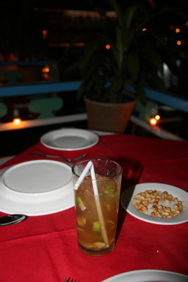 Mojito at restaurant Excellence in Ngapali