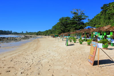 Beach Restauarants at the southern part of Ngapali Beach