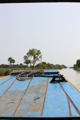 The channel leading to Tonle Sap