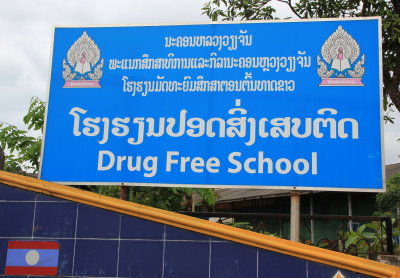 Drug free school!