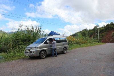 The bus from Phonsavan to Luang Prabang. 