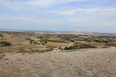 View towards the town of Mosta