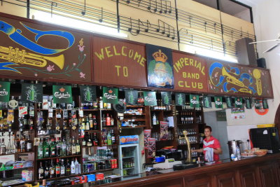 La Vittoria Band Club have their own well stocked bar!