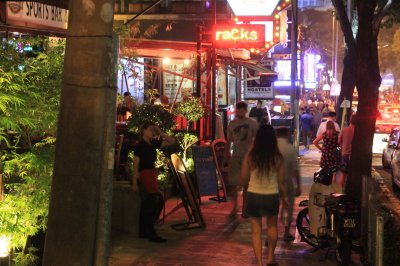 My neighbourhood! Lots of bars/restaurants concentrated in a small area along Changkat Bukit Bintang