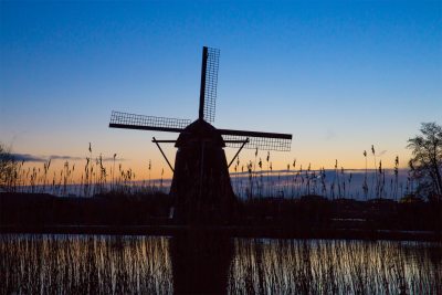 Windmill by Sunrise