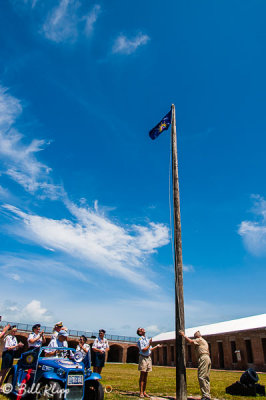 Flag Raising, Conch Republic Independence 2014  14