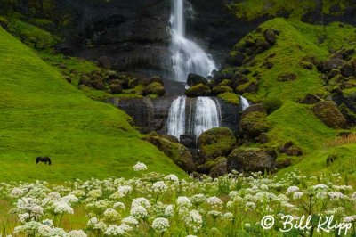 Foss a Siduall Waterfall, Southeast Coast Iceland 1